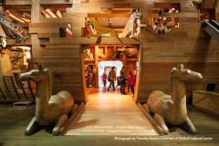 view of entrance to Noah's ark